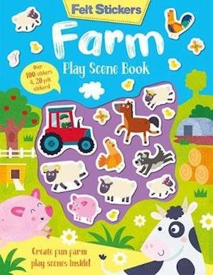 Cover for Kit Elliot · Felt Stickers Farm Play Scene Book - Felt Stickers (Paperback Book) (2021)