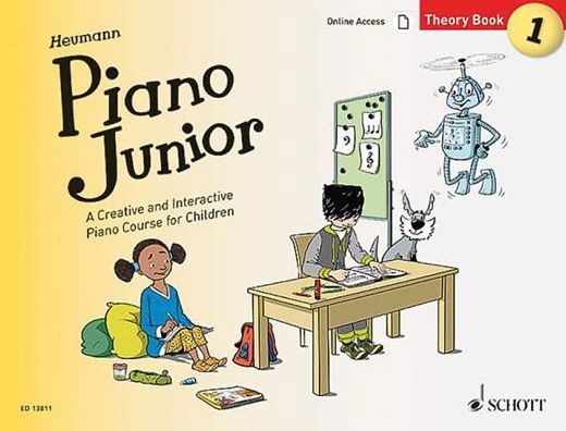 Cover for Hans-Gunter Heumann · Piano Junior: Theory Book 1 Vol. 1 (Book) (2017)