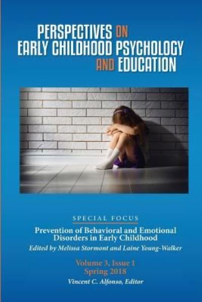Cover for Vincent Alfonso · Perspectives on Early Childhood Psychology and Education (Paperback Book) (2018)
