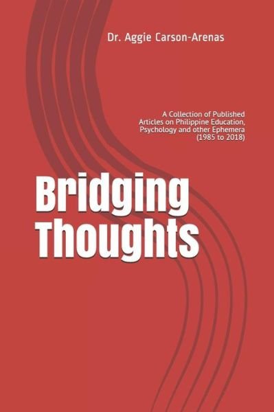 Cover for Aggie Carson-Arenas · Bridging Thoughts (Paperback Book) (2019)