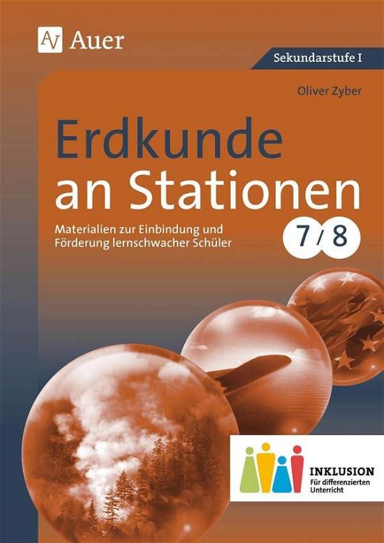 Cover for Zyber · Erdkunde an Stationen 7-8 Inklusi (Bok)