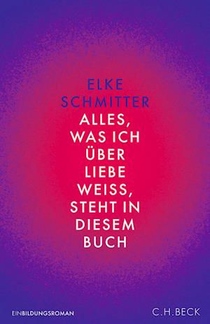 Elke Schmitter · Alles, was ich über Liebe weiß, steht in diesem Buch (Book) (2024)