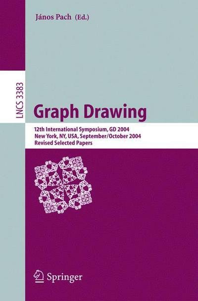 Cover for Jnos Pach · Graph Drawing: 12th International Symposium, Gd 2004, New York, Ny, Usa, September 29-october 2, 2004, Revised Selected Papers - Lecture Notes in Computer Science / Theoretical Computer Science and General Issues (Paperback Bog) (2005)