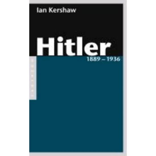 Cover for Kershaw · Hitler 1889-1936 (Book)