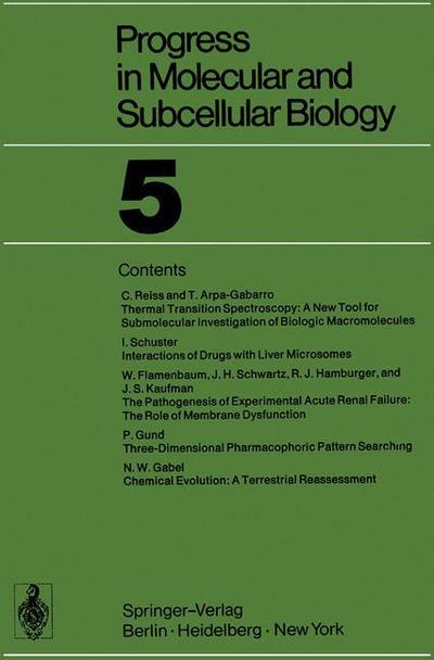 Cover for T Arpa-gabarro · Progress in Molecular and Subcellular Biology - Progress in Molecular and Subcellular Biology (Paperback Book) [Softcover reprint of the original 1st ed. 1977 edition] (2011)