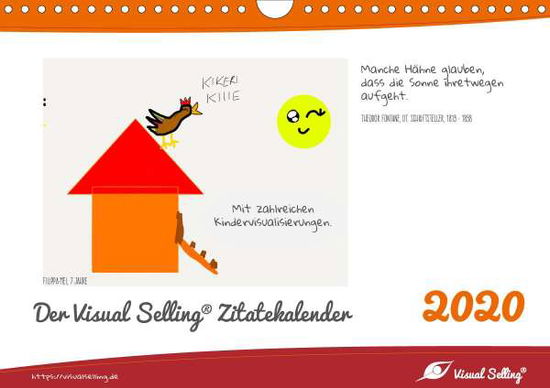 Cover for Hamel · Visual Selling® Zitatekalender 20 (Book)