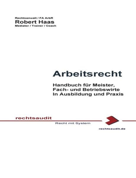 Cover for Haas · Arbeitsrecht (Buch) (2018)