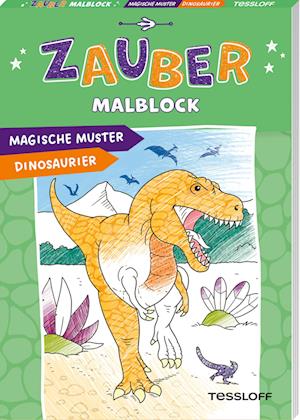 Cover for Stefan Lohr · Zaubermalblock. Magische Muster. Dinosaurier (Book) (2025)