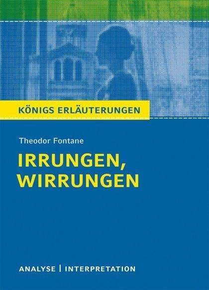 Cover for Theodor Fontane · Königs Erl.Neu.330 Fontane.Irrungen (Book)