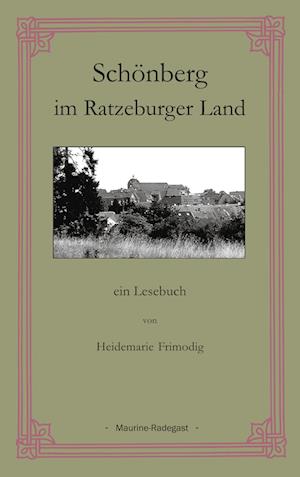 Cover for Heidemarie Frimodig · Schönberg im Ratzeburger Land (Paperback Book) (2003)