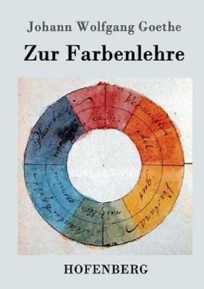Cover for Goethe · Zur Farbenlehre (Bok) (2016)