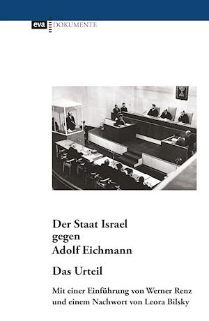 Cover for Europäische Verlagsanst. · Der Staat Israel gegen Adolf Eichmann. Das Urteil (Taschenbuch) (2021)