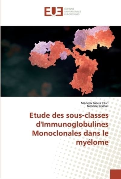 Cover for Yaici · Etude des sous-classes d'Immunogl (Bok) (2019)