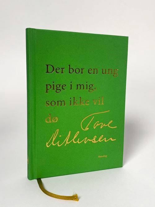 Cover for Ingen Forfatter · Tove Ditlevsen notesbog – grøn (Bound Book) [1º edição] (2023)