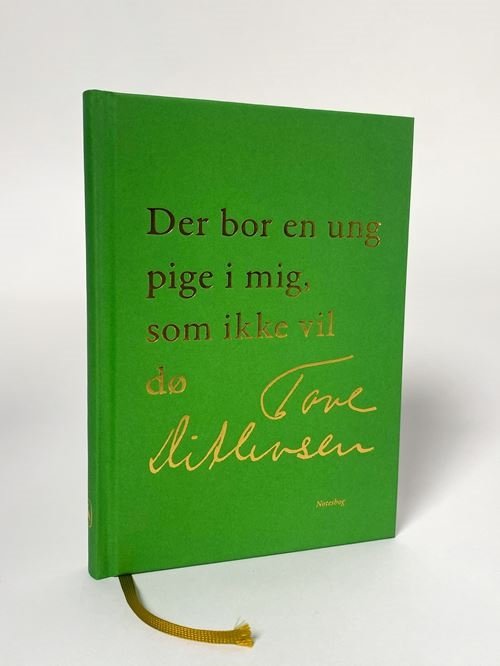Cover for Ingen Forfatter · Tove Ditlevsen notesbog  grøn (Bound Book) [1st edition] (2023)
