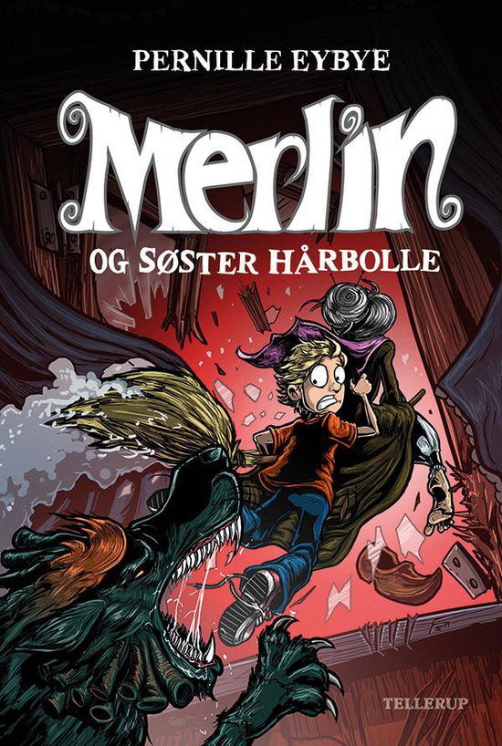 Merlin, 3: Merlin #3: Merlin og søster hårbolle - Pernille Eybye - Books - Tellerup A/S - 9788758814285 - November 17, 2014