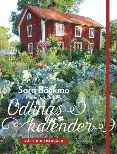 Odlingskalender : 5 år i din trädgård - Sara Bäckmo - Książki - Roos & Tegner - 9789188953285 - 18 września 2019