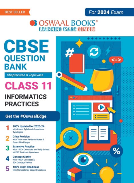 Cover for Oswaal Editorial Board · Oswaal CBSE Chapterwise &amp; Topicwise Question Bank Class 11 Informatics Practices Book (For 2023-24 Exam) (Paperback Book) (2023)