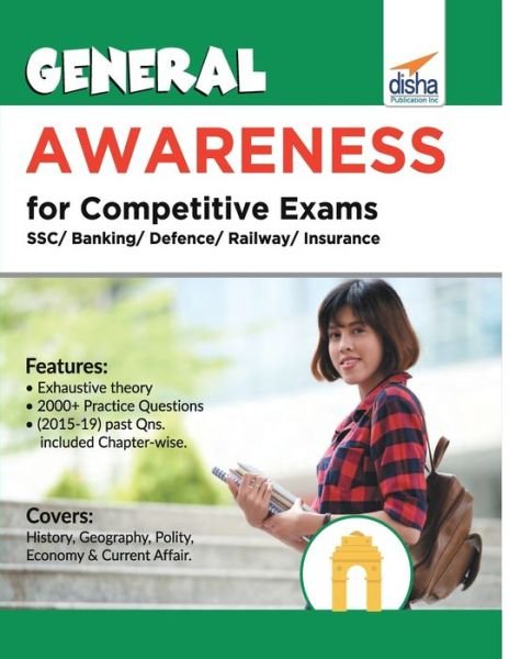 Cover for Disha Experts · General Awareness for Competitive Exams - SSC/ Banking/ Defence/ Railway/ Insurance (Paperback Book) (2021)