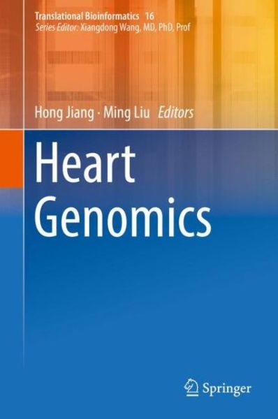 Cover for Heart Genomics - Translational Bioinformatics (Hardcover Book) [1st ed. 2018 edition] (2018)
