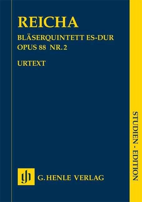Bläserquintett,Pt.HN9828 - A. Reicha - Kirjat -  - 9790201898285 - 