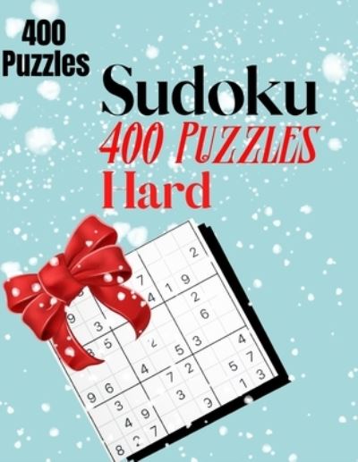 Cover for Laure Ondoua · Sudoku 400 puzzles hard: Puzzle book for adults loaded with 400 Sudoku puzzles to train your brain (Paperback Book) (2021)