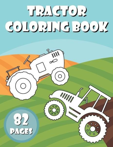 Cover for Ag Design · Tractor Coloring Book (Paperback Bog) (2021)