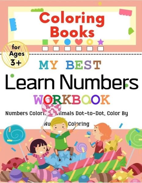 Cover for Puumkids Design · My Best Coloring Numbers Book (Paperback Book) (2021)