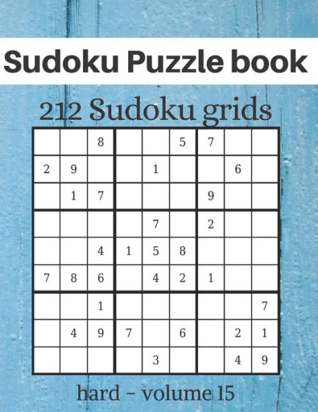 Cover for Katz Journal · Sudoku Puzzle book - 212 Sudoku grids (Paperback Book) (2020)