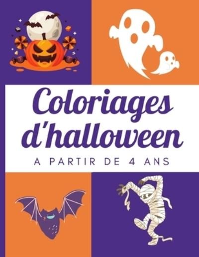 Cover for Maverick Teleti · Coloriages d'halloween - a partir de 4 ans (Paperback Bog) (2020)