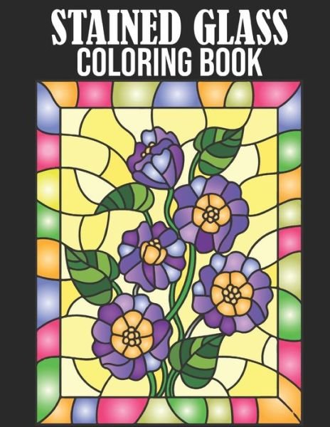 Cover for Christopher Thomas · Stained Glass Coloring Book (Pocketbok) (2021)