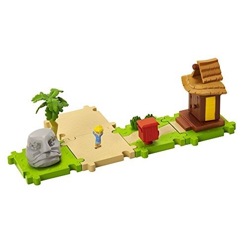 Mario Bros U Micro Dlx Pack - W2 -outset Island - Toy - Merchandise - JAKKS Pacific - 0039897888286 - 