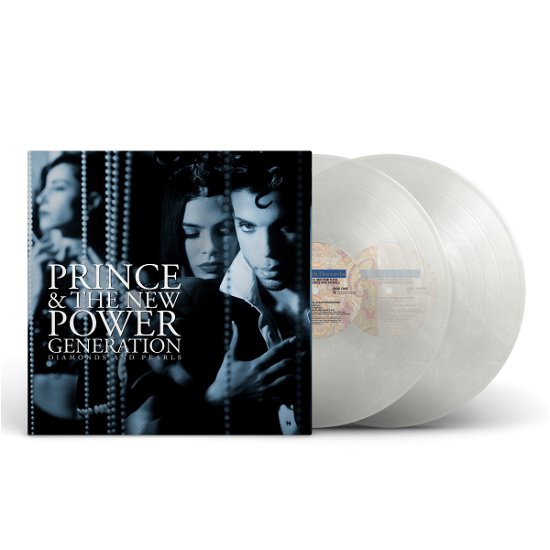 Cover for Prince &amp; The New Power Generation · Diamonds &amp; Pearls (LP) [Limited Diamond Colored Vinyl edition] (2023)