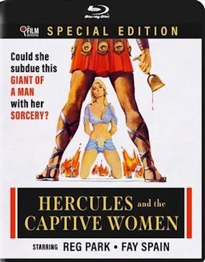 Cover for Hercules and the Captive Women (Blu-ray) (2021)