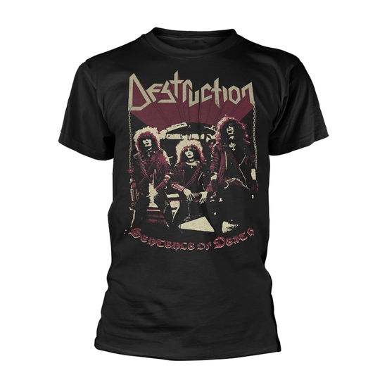 Cover for Destruction · Sentence of Death Vintage (T-shirt) [size M] [Black edition] (2020)