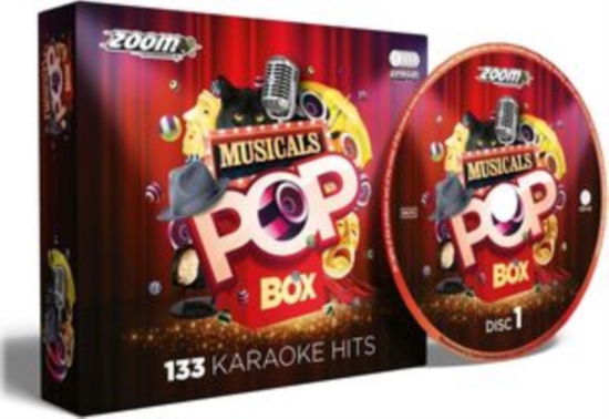 Musicals Pop Box Party Pack - 133 Songs (CD+G) - Zoom Karaoke - Music - ZOOM KARAOKE - 0842705059286 - January 12, 2022