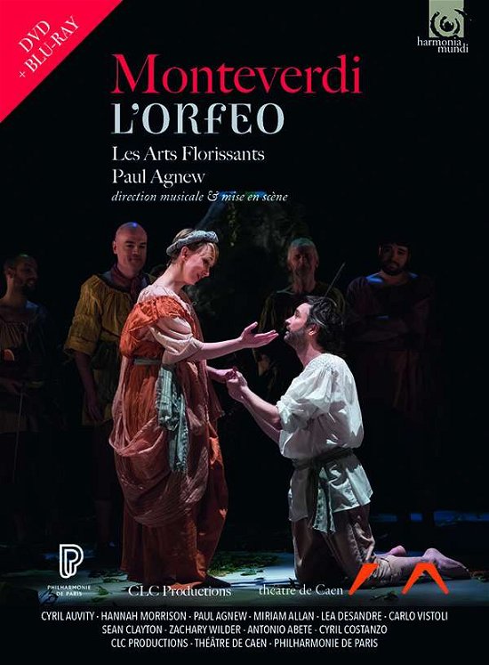 Cover for Les Arts Florissants · Monteverdi: L'orfeo (DVD) (2017)