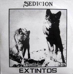 Cover for Sedicion · Extintos (LP) (2022)