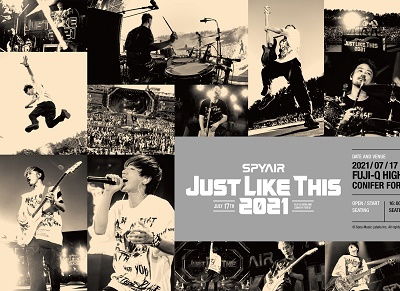 Spyair · Just Like This 2021 (MBD) [Japan Import edition] (2022)