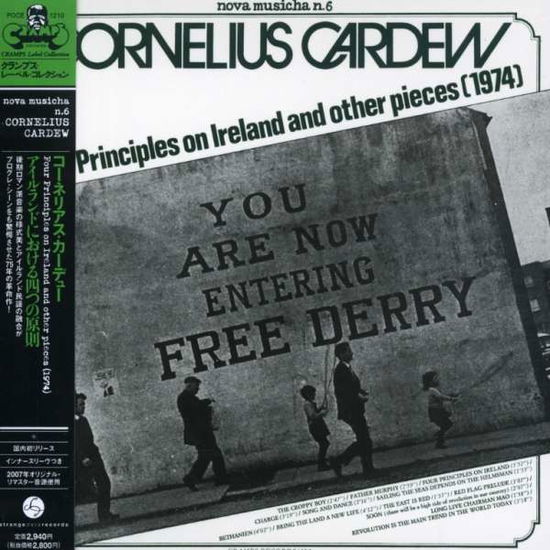 Cover for Cornelius Cardew · Four Principles on Ireland &amp; Other Pie (CD) [Japan Import edition] (2007)