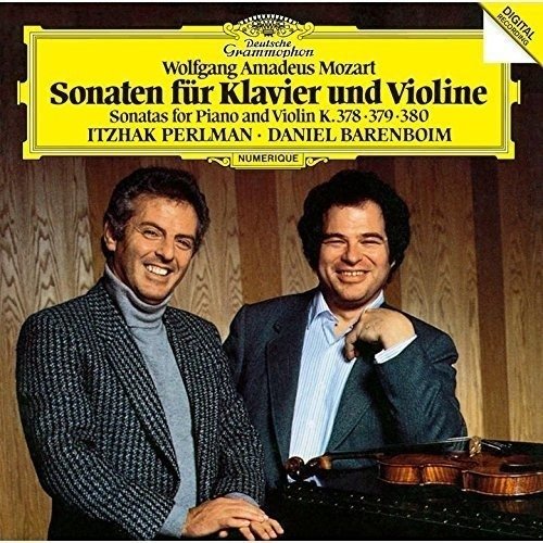 Cover for Itzhak Perlman · Mozart: Violin Sonatas K 378 379 &amp; (CD) (2015)