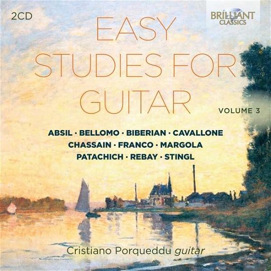 Easy Studies for Guitar 3 - Cristiano Porqueddu - Musik - BRILLIANT CLASSICS - 5028421958286 - 28. februar 2020