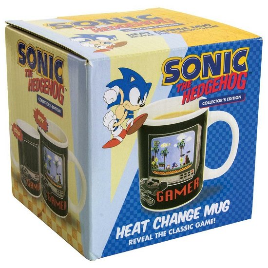 Cover for Paladone · Sonic The Hedgehog Heat Change Mug (Legetøj)