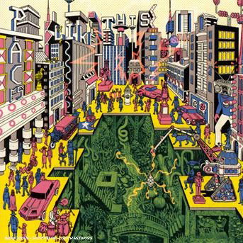 Cover for Architecture in Helsinki · Places Like This (CD) (2007)
