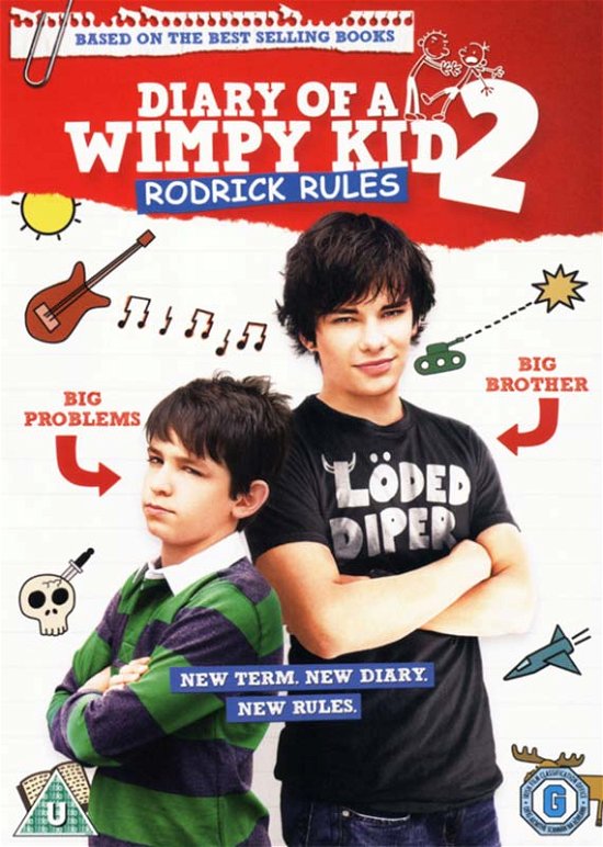 Cover for Diary of a Wimpy Kid 2 - Rodri (DVD) (2012)