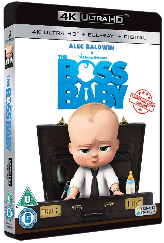 Cover for Boss Baby (4K UHD Blu-ray) (2017)