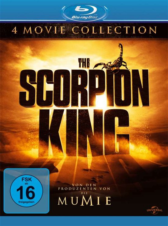 Cover for Dwayne Johnson,michael Clarke Duncan,steven... · The Scorpion King-4 Movie Collection (Blu-ray) (2018)