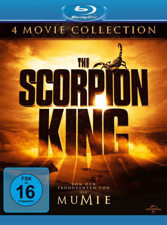 Cover for Dwayne Johnson,michael Clarke Duncan,steven... · The Scorpion King-4 Movie Collection (Blu-Ray) (2018)