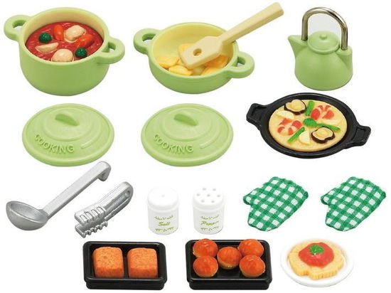 Cover for Sylvanian Families · Sylvanian Families - Kitchen Cooking Set (Leksaker)