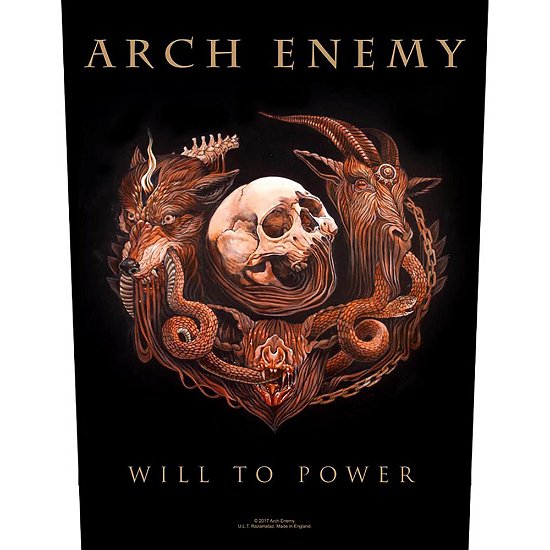 Arch Enemy: Will To Power (Toppa) - Arch Enemy - Merchandise - Razamataz - 5055339781286 - August 19, 2019